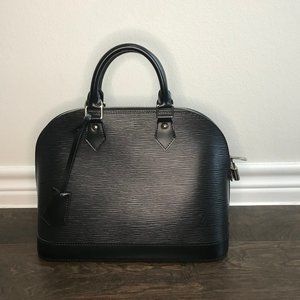 Authentic Louis Vuitton Alma Pm epi leather